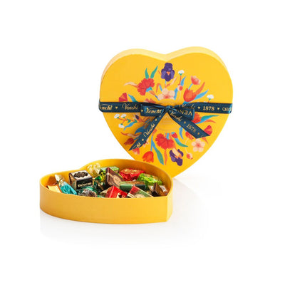 Baroque Heart Shaped Gift Box with Assorted Chocolates 274G