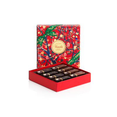 Venchi Assorted Prendivoglia Chocolate Christmas Square Box 137G